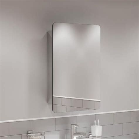 stainless steel sliding door mirrored cabinet|Vale Designs Teras Sliding Door Mirror Cabinet 460 x .